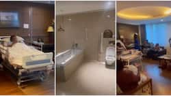 Willis Raburu's Lover Ivy Namu Shows Off Cosy Hospital Room Where She Gave Birth: "He Went All Out"