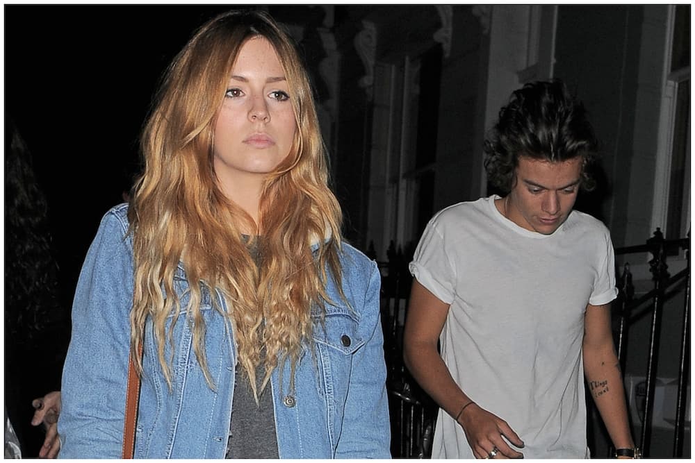 Harry Styles enjoys a night out with his sister Gemma Styles in Primrose Hill