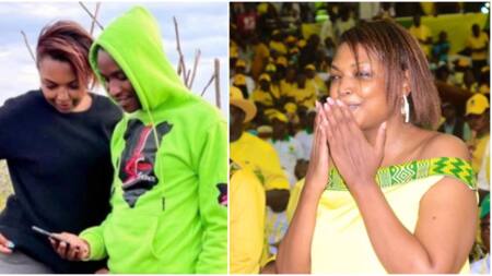 Samidoh Bashes Fan Who Asked He Babysits While Karen Nyamu Is at Parliament: "Wako Amemaliza Kufua?"