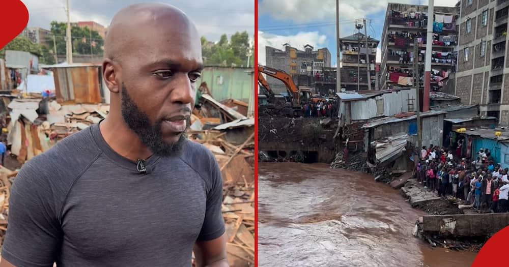 CNN's Larry Madowo shares stories of displacement in Mathare.