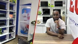 Kenyan Man Quits Betting, Builds Over KSh 1 Million Laptop Business in Nairobi