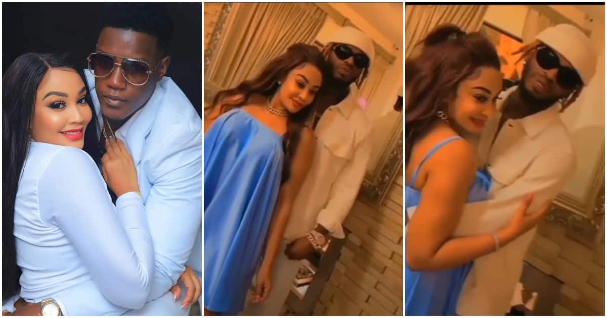 Diamond Platnumz's ex-lover Zari Hassan, who is currently dating a you...