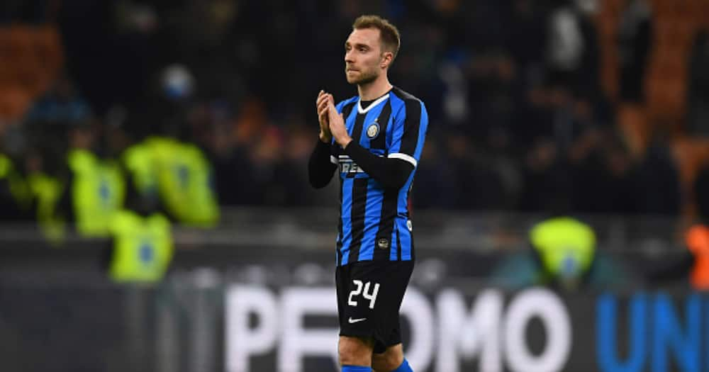 Intermilan Wafichua Afya ya Christian Eriksen Miezi Baada ya Kuzirai Uwanjani