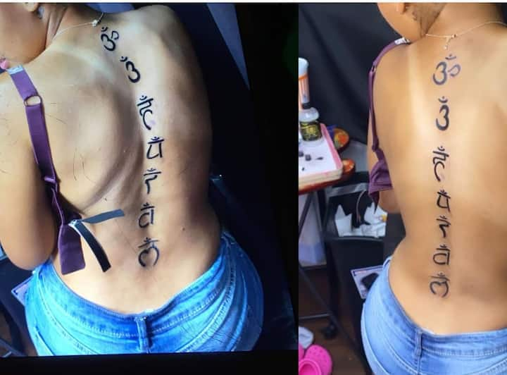 spine tattoos for women