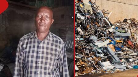 Kenyan Man Makes over KSh 100k Monthly from Scrap Metals