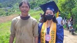Filipino Senior High Student Not Embarrassed of Dad in Dirty Clothes, Proudly Shares Touching Graduation Photo