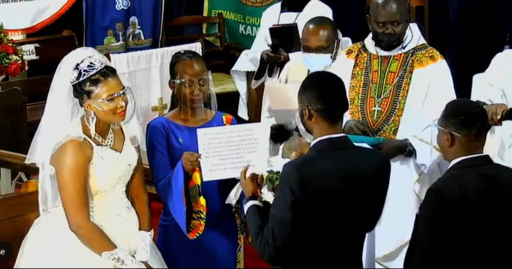 Kiambu: Couple Who Are Both Deaf and Dumb Wed in Lovely Ceremony Officiated in Sign Language
