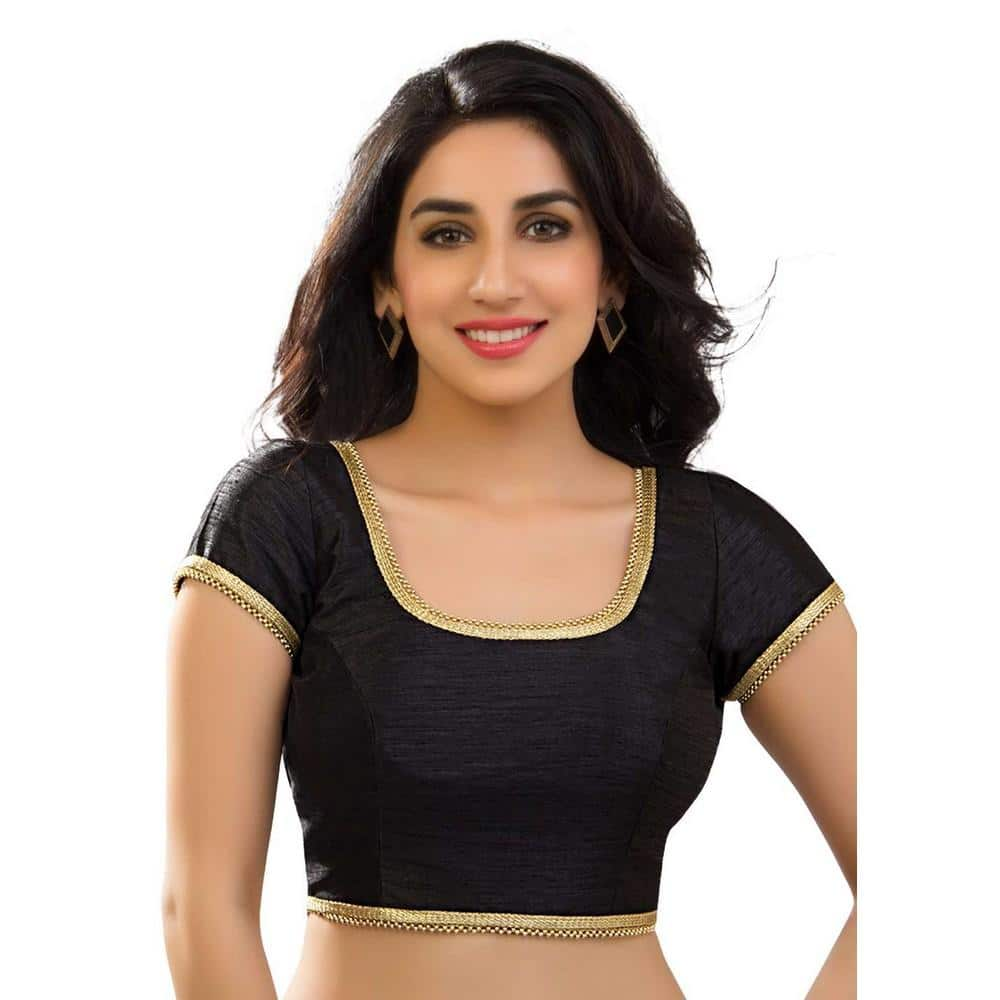 Simple Saree Blouse Ke Neck Pattern / Latest Simple Blouse Design