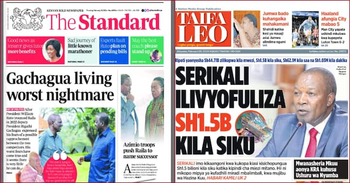 Kenyan Newspapers Review, February 29: Autopsy Shows Missing UoN ...