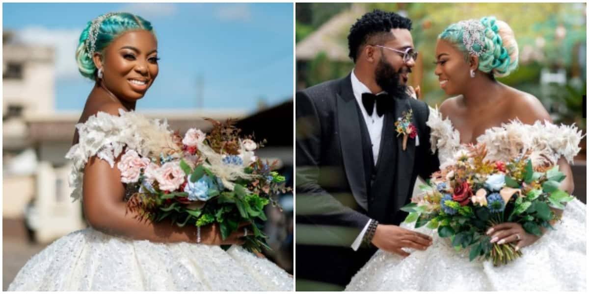 Beautiful Bride Stuns Guests in Bold and Unique Fashion Style, Steps Out in  Green Hairdo 