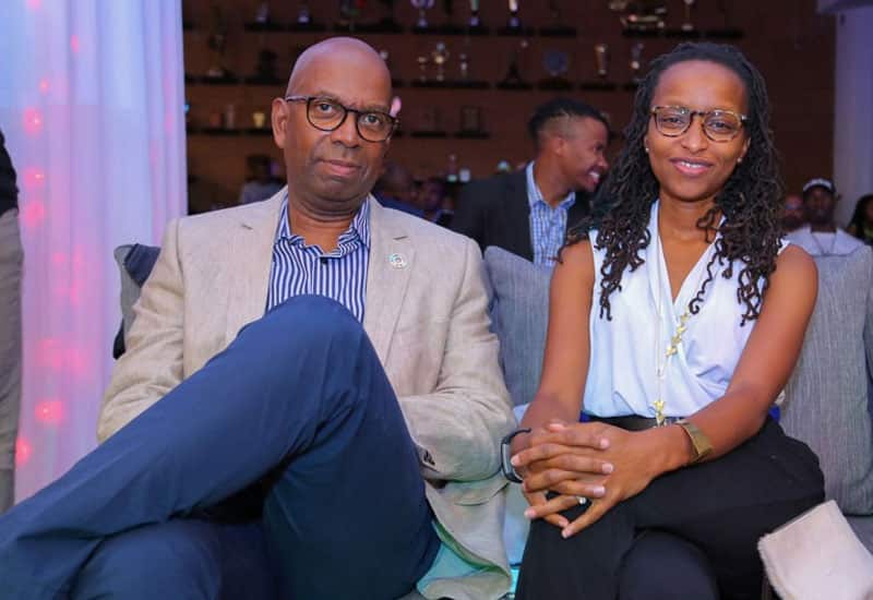 Bob Collymore's wife overwhelmed by Kenyans' condolence messages after husband's death