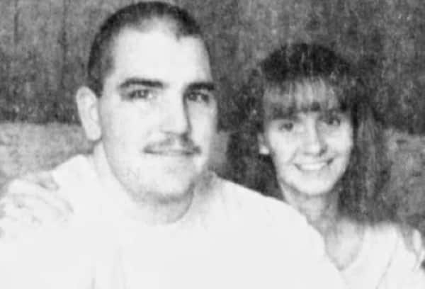 Duffey Strode with his wife Kim Ellington