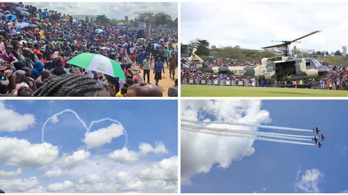 Magical Kenya: 7 Exquisite Photos Capturing KDF's Specular Airshow at Uhuru Gardens