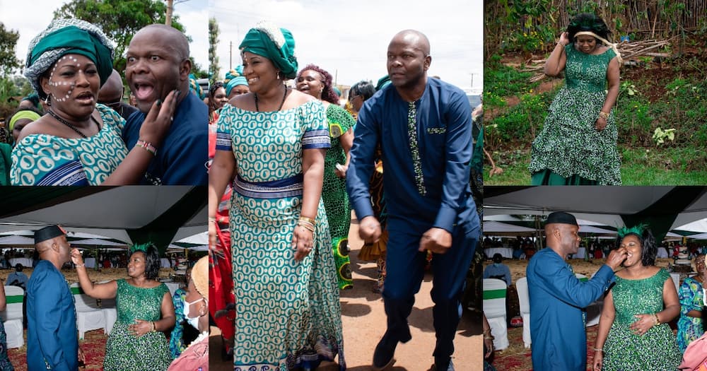 Rachel Shebesh and Frank hold a colourful traditional wedding.