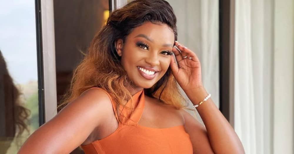 Maureen Waititu and her new man are on vacation in Colombia.