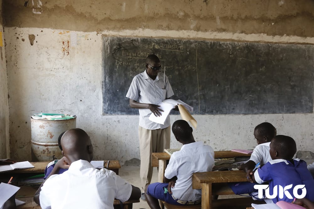 Baringo: Meet passionate blind head teacher who inspired locals to start school