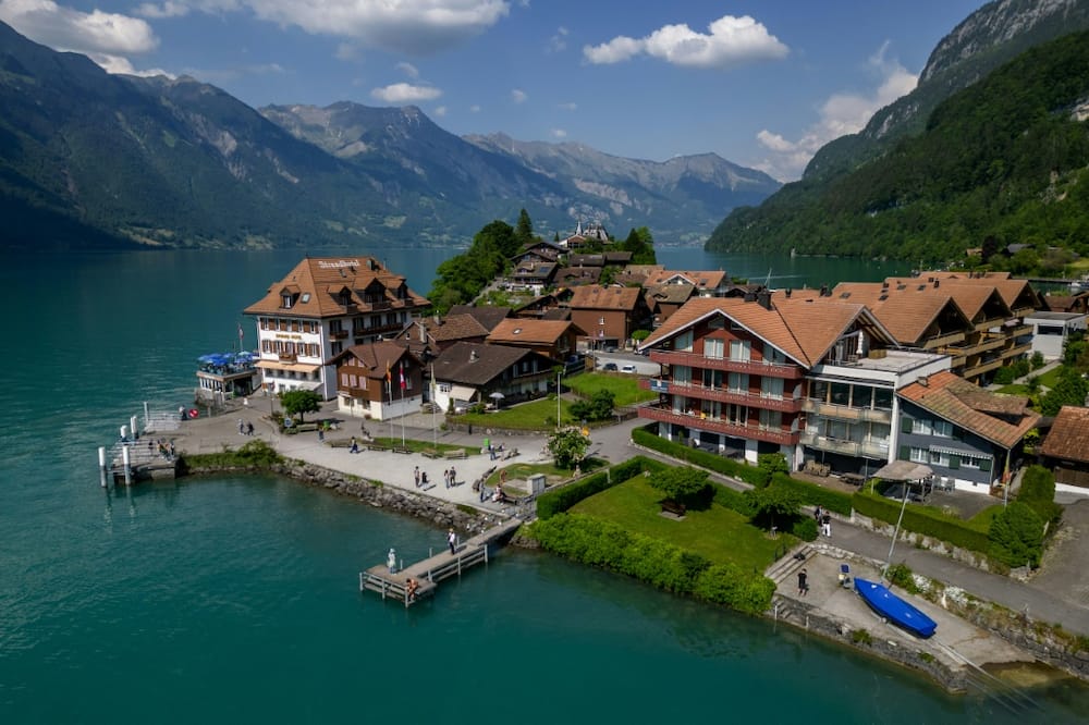 The Swiss village of Iseltwald has seen a surge of Asian tourists thanks to the Netflix series 'Crash Landing on You'