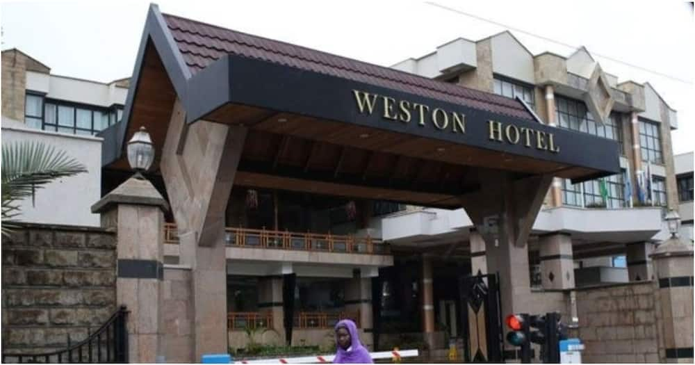 Deputy President William Ruto's Weston Hotel. Photo: Weston Hotel.