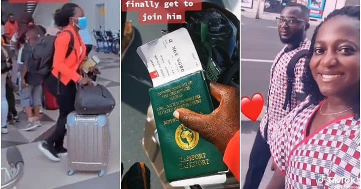 Lady reunites with lover, abroad, 8 months, 17 hours