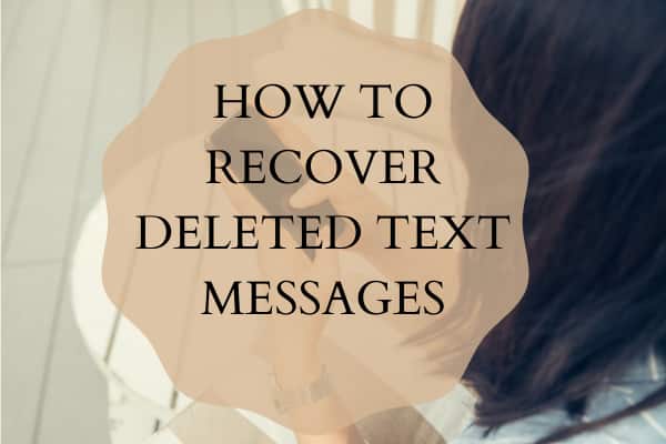 Can police recover deleted text messages