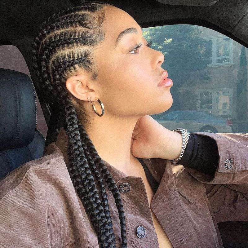 25 Braid Hairstyles with Weave That Will Turn Heads - StayGlam  Weave  hairstyles braided, Side braid hairstyles, Braids with weave