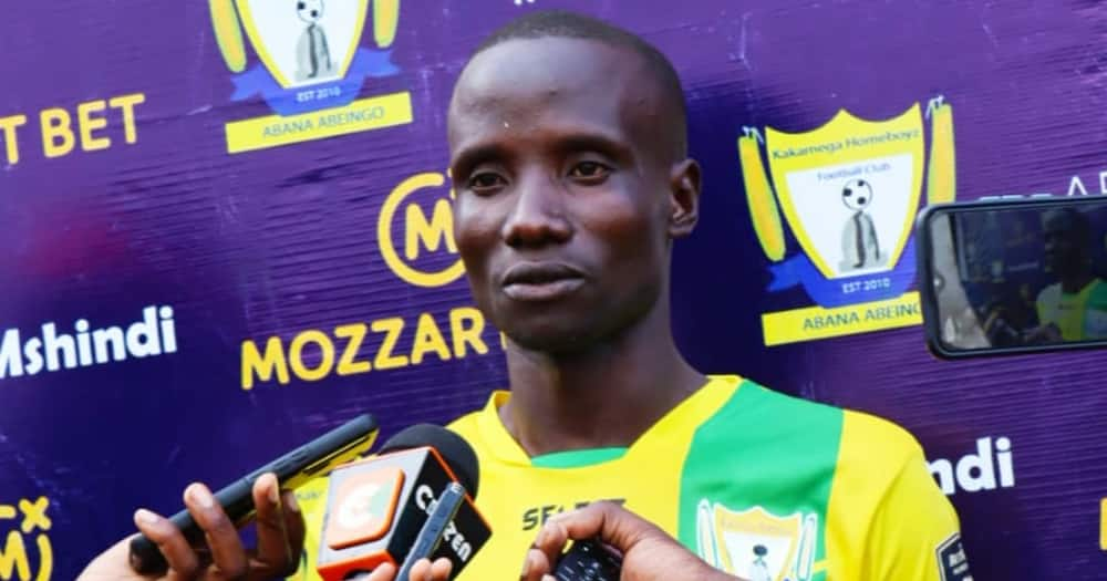 Top Kakamega Homeboyz Midfielder Moses Mudavadi.