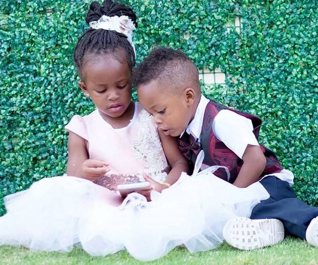 Diamond Platnumz and Zari Hassan's kids