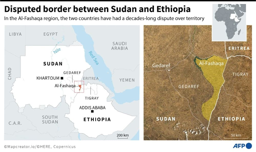 Sudan and Ethiopia have a decades-old dispute over the territory of Al-Fashaqa