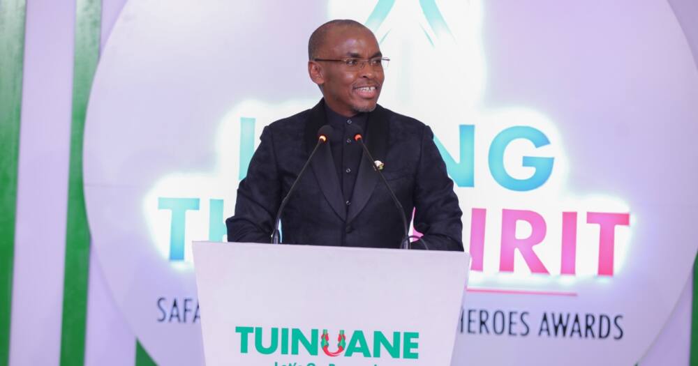 Safaricom CEO Peter Ndegwa. Safaricom CEO Peter Ndegwa.