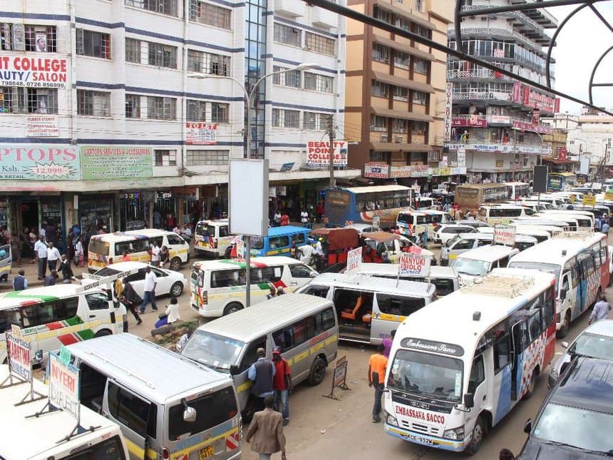 Nairobi: Kind trolley pusher gives lift to elderly man after noticing him struggling to walk