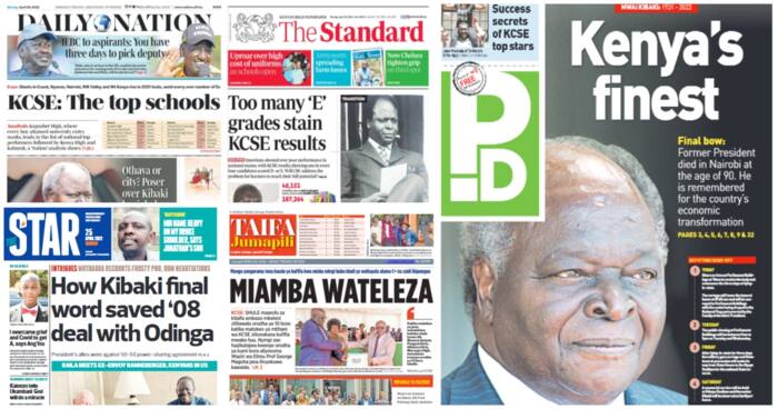 Kenyan Newspapers Review For April 25 Meet Moi Grandson Living Like Pauper Despite Family S Billions Tuko Co Ke