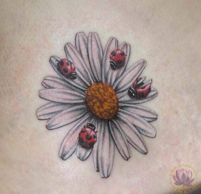 33 Fabulous Daisy Tattoo Ideas and Designs (2022)  Daisy tattoo designs,  Sunflower tattoo simple, Daisy tattoo