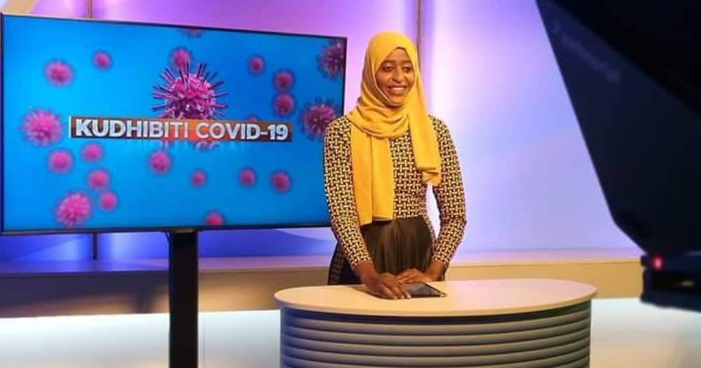 News Anchor Hadiya Mwasiwa thanked Switch TV for giving her the opportunity.