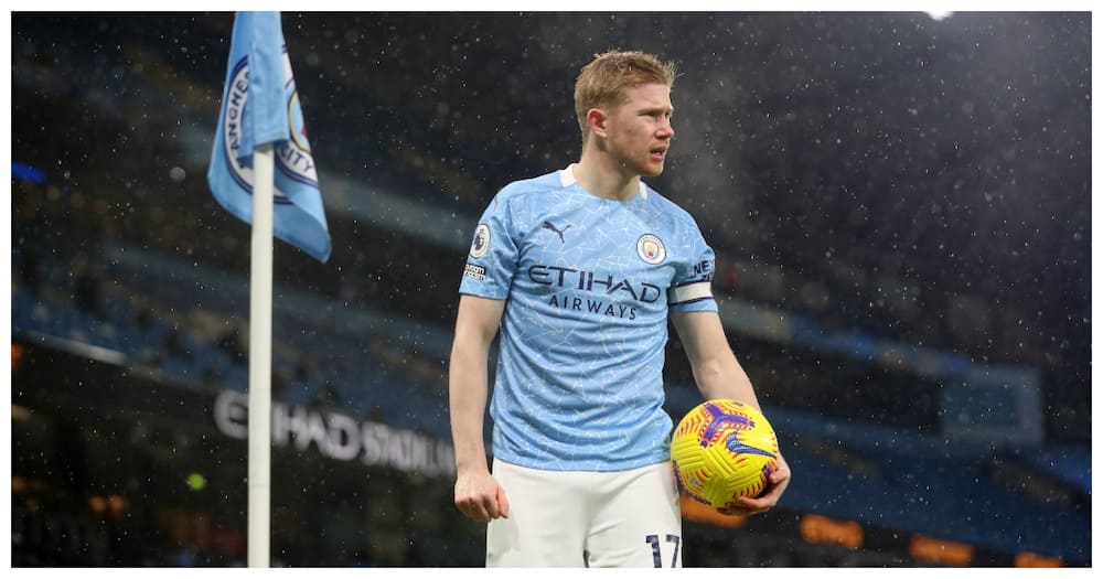 Blow for Manchester City as Kevin De Bruyne ruled out for six weeks with injury