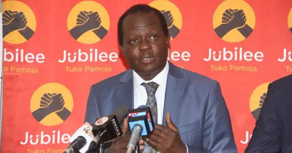 Kiambaa By Election Jubilee Party Gives Nomination Certificate To Karanja Kariri Tuko Co Ke