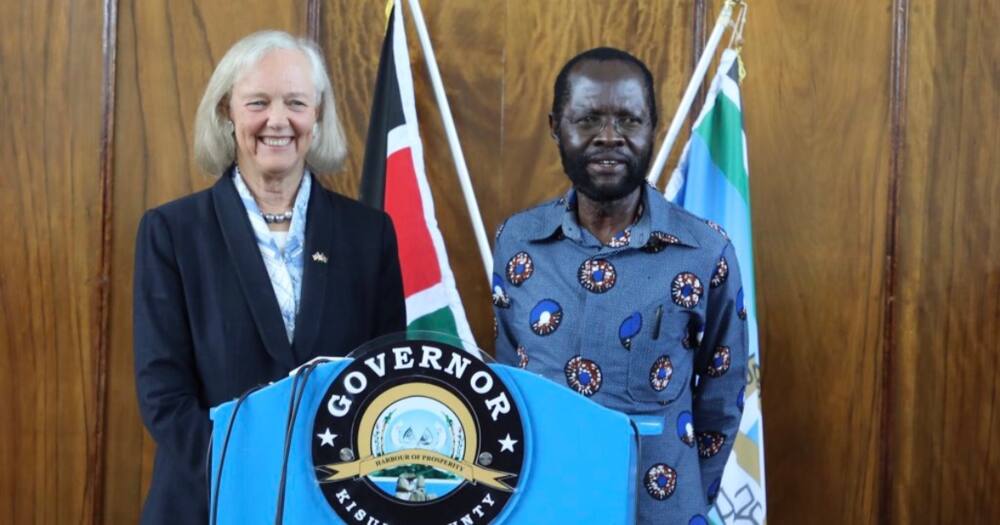 Ambassador Meg Whitman visited Kisumu on August 30.