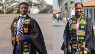 Beautiful Couple Who Met During Undergraduate Studies Bag Master's Degree Together