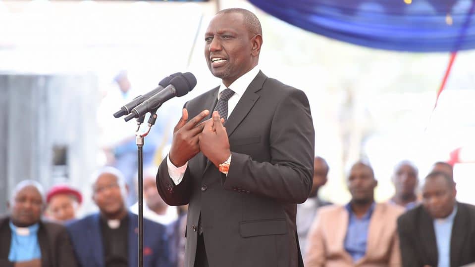 William Ruto Sarcastically Recognises Speaker Justin Muturi's Coronation as Mt Kenya Spokesperson