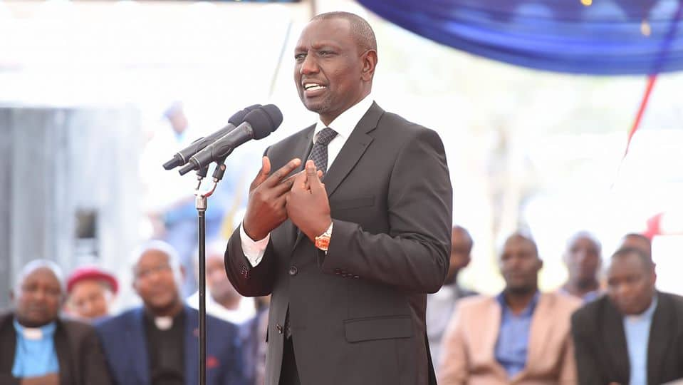 Deputy President William Ruto in a past address. Photo: William Ruto.