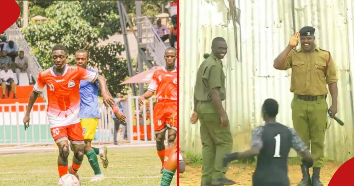 Aldrine Kibet: Policeman Salutes Talented Young Footballer after Wonder Goal Against Somalia
