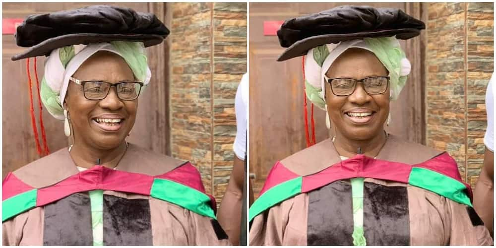 Mama Rainbow bags honorary degree from university. Photo: @mamarainbowofficial.