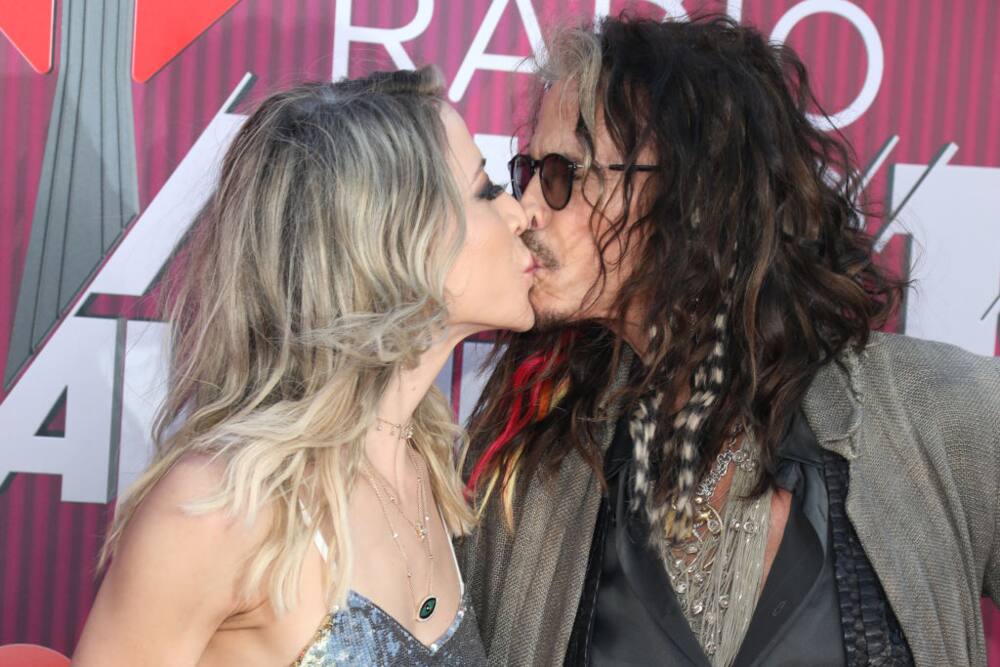 Steven Tyler and Aimee Preston