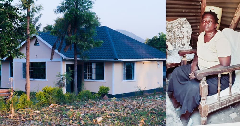 YY Comedian Gleeful After Completing House He is Building For His Mom