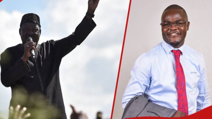 Jubilee Youth Chair Advice Mundalo Defends Raila's Criticism of Govt: "It's His Right "
