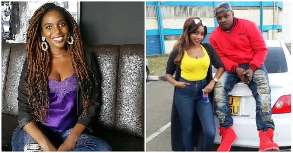 Khaligraph Jones's ex-lover Cashy Vows says she won't allow him to take her son.
