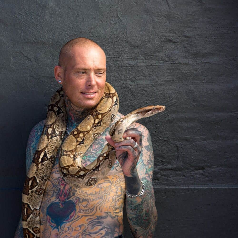 Simon Keys from Snake City: salary, wife, death, net worth, tattoos -  