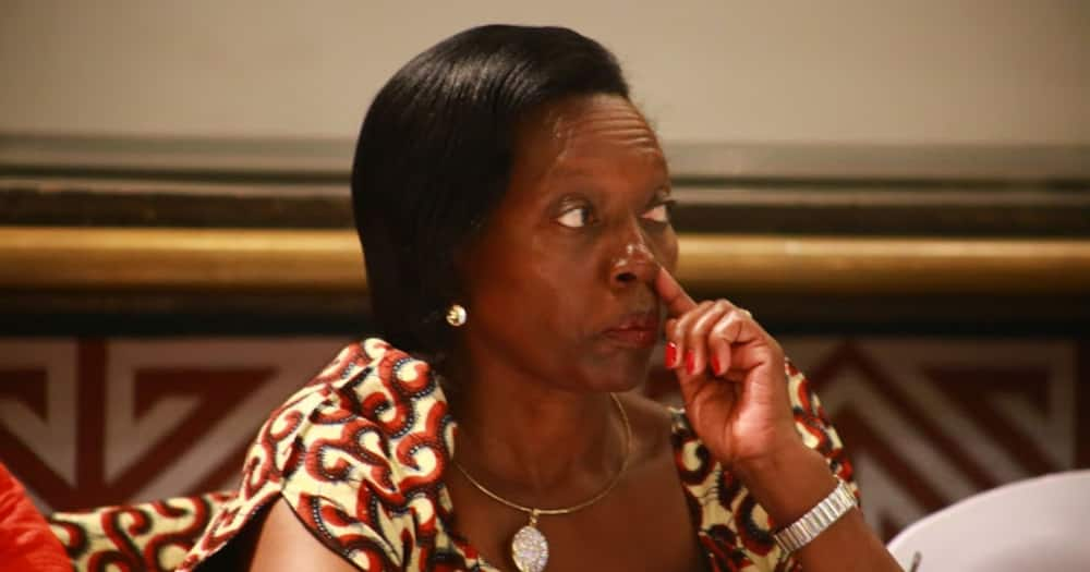 Martha Karua said politicians funding chaos were childish.