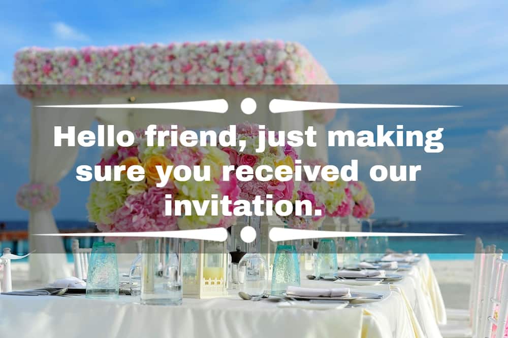 6 Important Wedding Reminder Messages for Guests