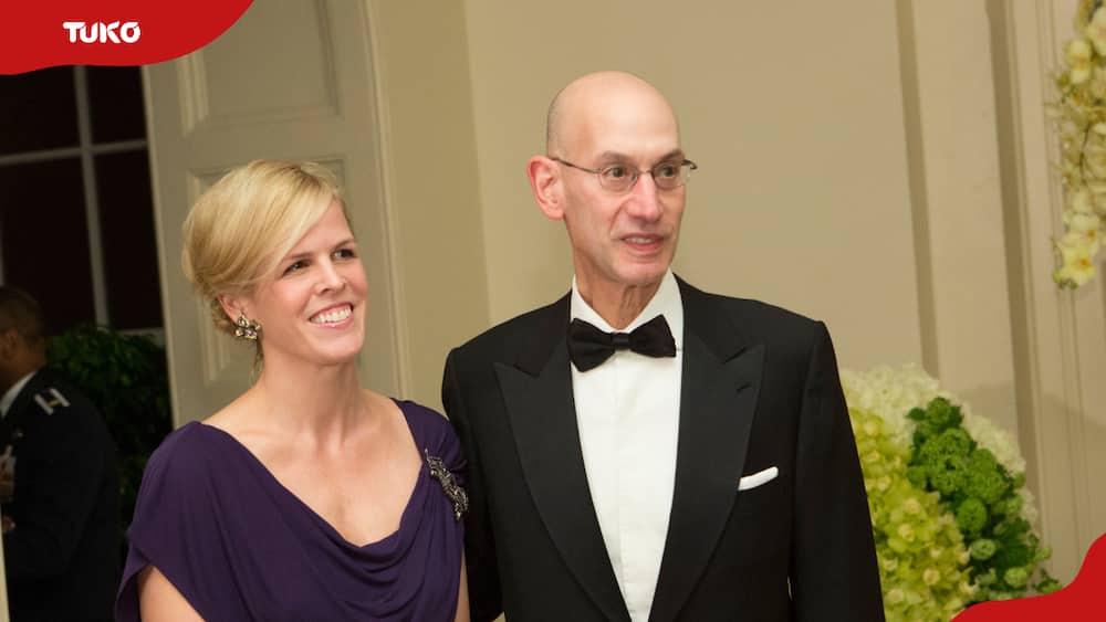 Who is Adam Silver's wife? All to know about Maggie Grise Tuko.co.ke