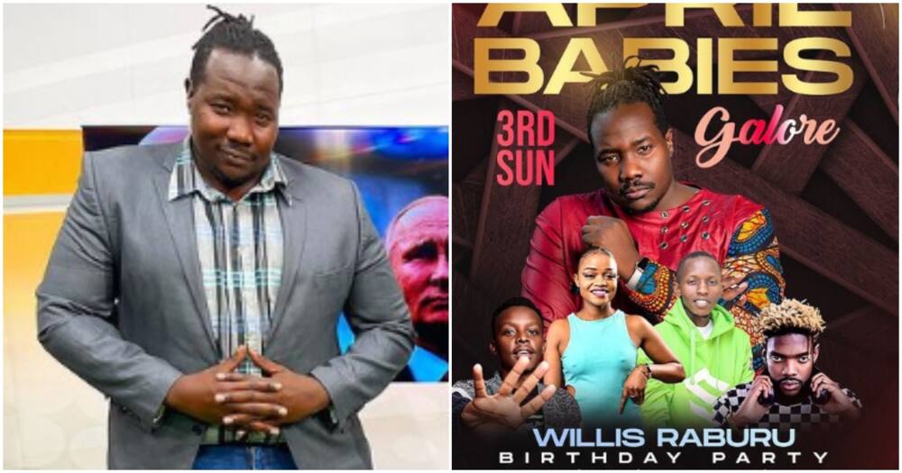 Willis Raburu Suffers Stomach Infection Days After Celebrating Birthday